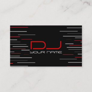 Unique DJ Business Card