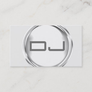 Unique DJ Business Card