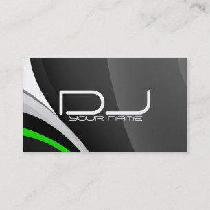 Unique DJ Business Card