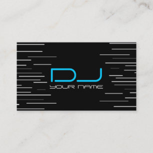 Unique DJ Business Card