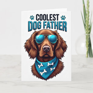 Unique Dog Fathers Day Card