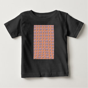Unique Elegant Heart-Patterned Artwork for All Age Baby T-Shirt
