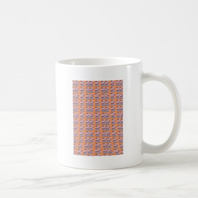 Unique Elegant Heart-Patterned Artwork for All Age Coffee Mug (Right)