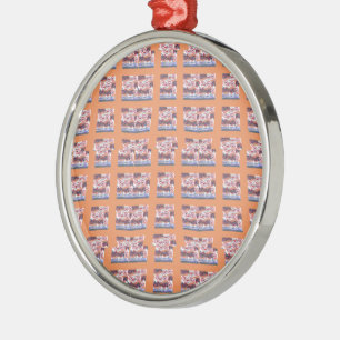 Unique Elegant Heart-Patterned Artwork for All Age Metal Tree Decoration