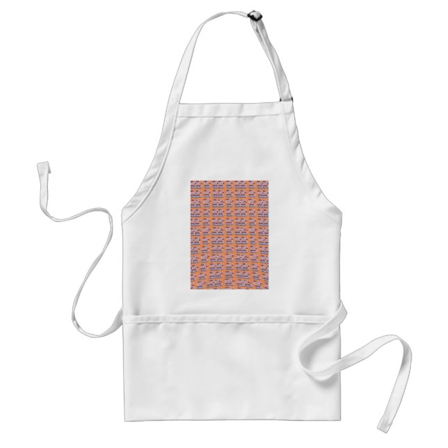 Unique Elegant Heart-Patterned Artwork for All Age Standard Apron (Front)