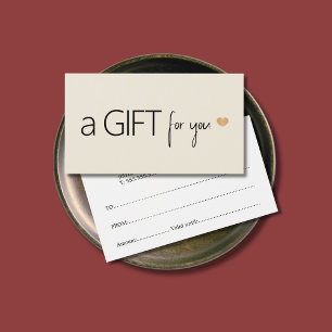 Unique Elegant Pale Pastel Golden Heart