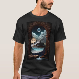 Unique Enchanting Fantasy Dreamscape Ethereal Orig T-Shirt
