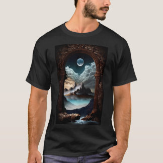 Unique Enchanting Fantasy Dreamscape Ethereal Orig T-Shirt