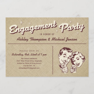 Unique Engagement Party Invitations