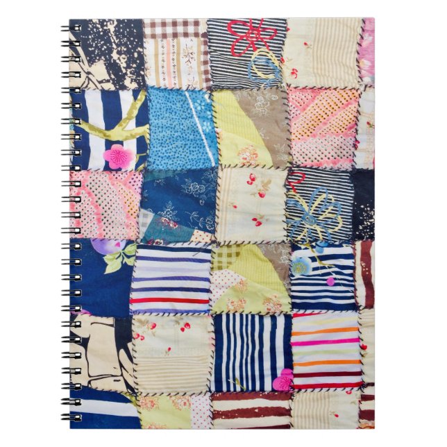 Unique Fabric: Bangkok Handmade Blankets Notebook (Front)