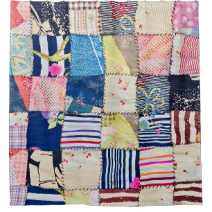 Unique Fabric: Bangkok Handmade Blankets Shower Curtain
