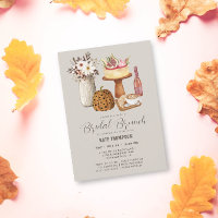 Unique Fall Autumn Pumpkin Bridal Shower Brunch