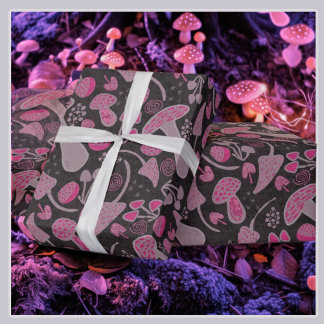 Unique Fall Pattern Style Wrapping Paper