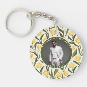 Unique Father'S Day Gift Ideas Tulip Flower Key Ring