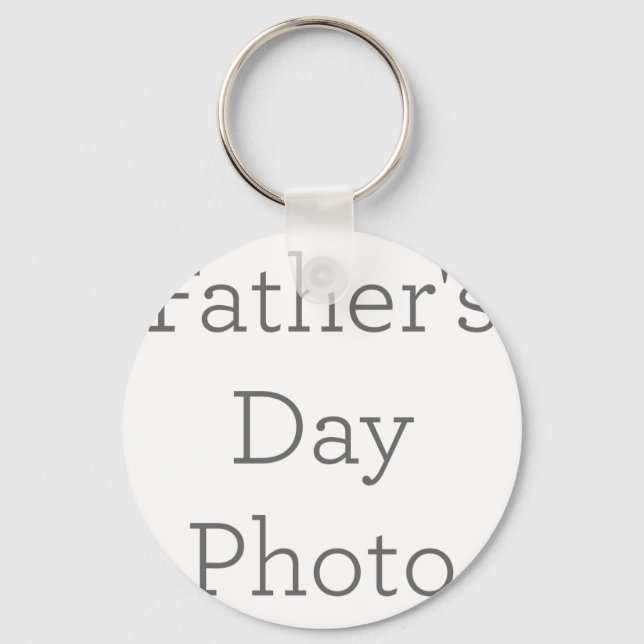 Metal Circle Keychain, 5.08 cm (Front)