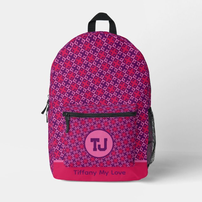 Unique Favour Gift Elementary Student Teacher Back Printed Backpack (Front)