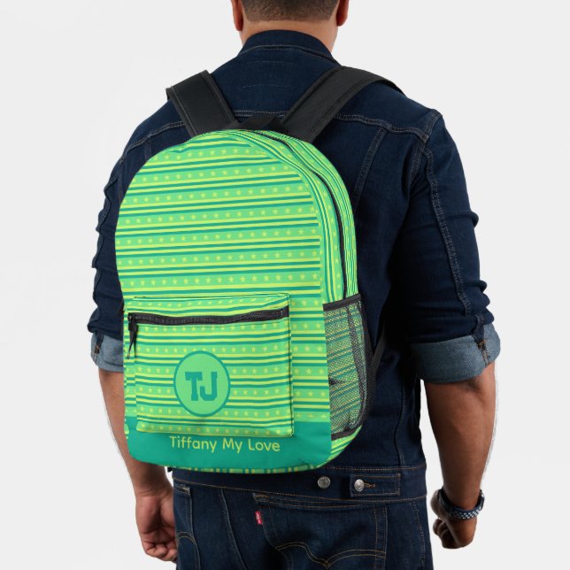 Unique Favour Gift Groomsmen Backpack For Him (Insitu (Model))