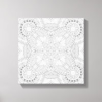 Unique Floral Art Doodle 6