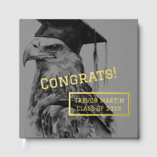 Unique Foil Graduation Party Guest Book