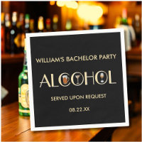 Unique Fun Beer Wine Martini Bachelor Party