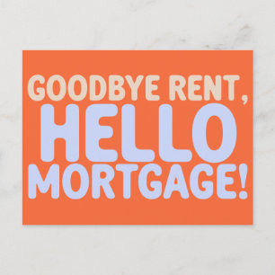 Unique Funny Homeowner New Address Moving  Announcement Postcard