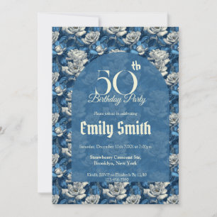 Unique Gardenias Aesthetic 60Th Birthday Invitation