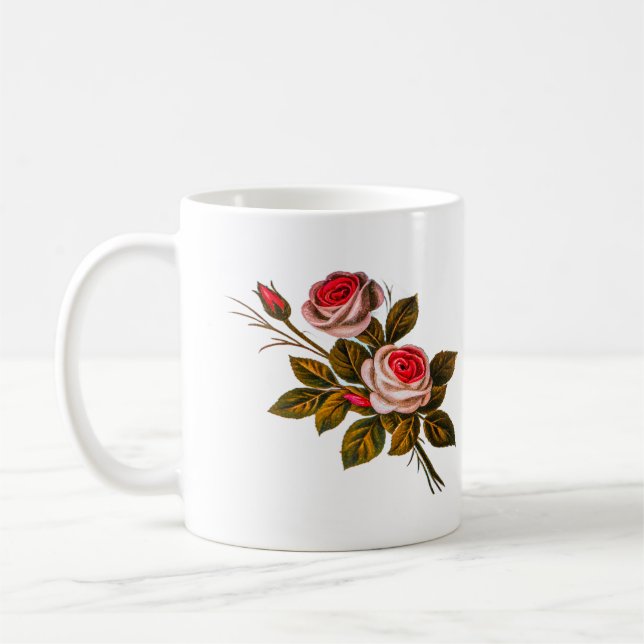 Unique Gift Idea for Birthday, Anniversary  Coffee Mug (Left)