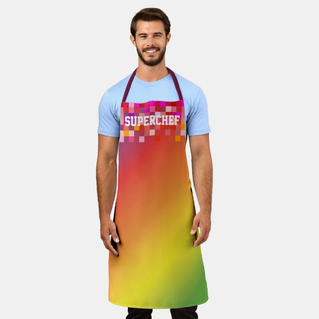 Unique gift with your best images apron (Worn)