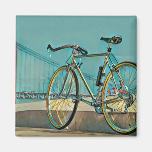 Unique gifts for bikers magnet