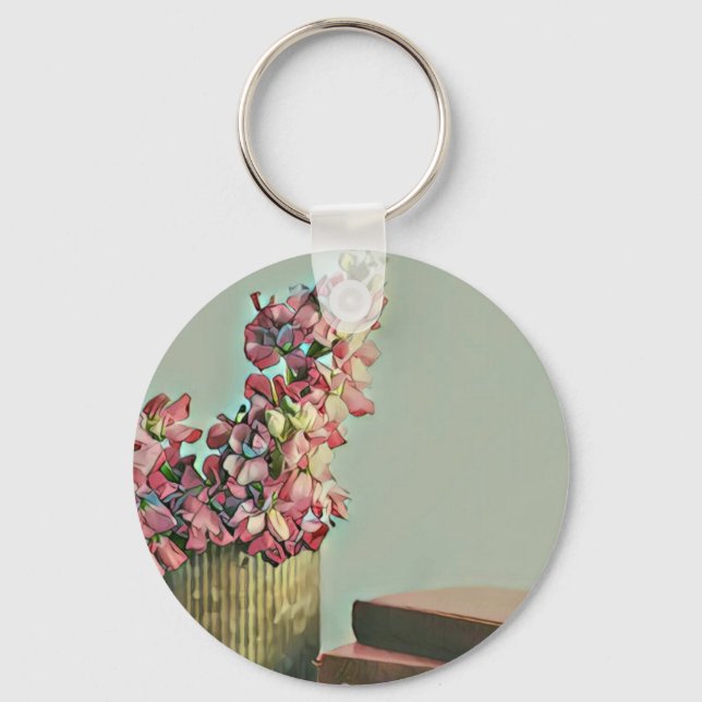 Unique gifts for librarian key ring (Front)