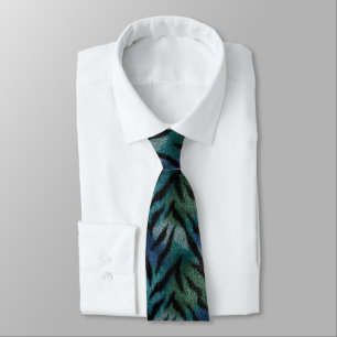 Unique Gifts For Men Tiger Skin Tie