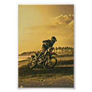 Unique gifts for motorcycle riders photo print