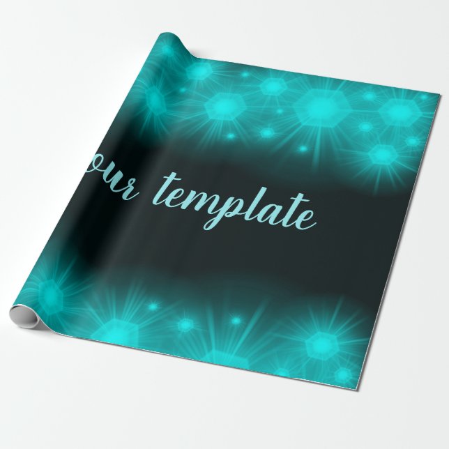 unique, glossy Wrapping Paper, colourful, festive, Paper (Unrolled)