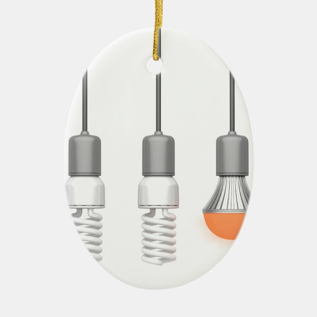 Unique glowing LED light Ceramic Tree Decoration (Front)
