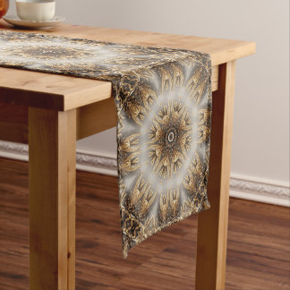 Unique Gold Decorative Table Runner