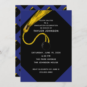 Unique Graduation Party Invitation