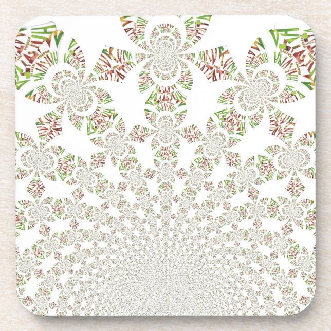 Unique Hakuna Matata Design: Serene Vibes Coaster (Front)