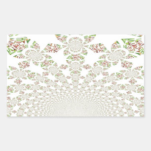 Unique Hakuna Matata Design: Serene Vibes Rectangular Sticker