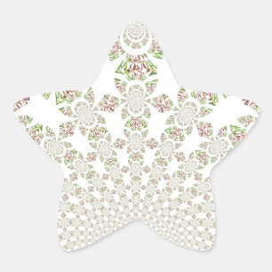 Unique Hakuna Matata Design: Serene Vibes Star Sticker