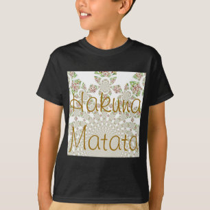 Unique Hakuna Matata Design: Serene Vibes T-Shirt