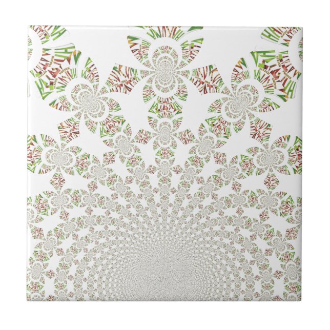 Unique Hakuna Matata Design: Serene Vibes Tile (Front)