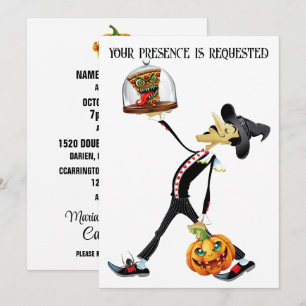 Unique Halloween Gathering Invitation