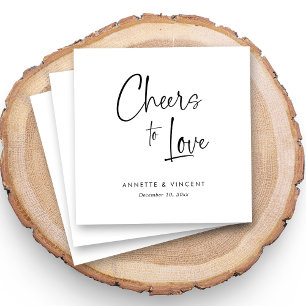 Unique Hand Lettering Wedding Napkins With Names