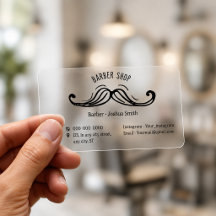 Unique Handrawn moustache transparent