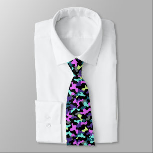 Unique Housewarming Gift Ideas Camouflage Print Tie