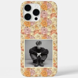 Unique Housewarming Gift Rose Flower Photo iPhone 16 Pro Max Case
