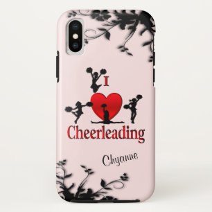 Unique I Heart Cheerleading Case-Mate iPhone Case