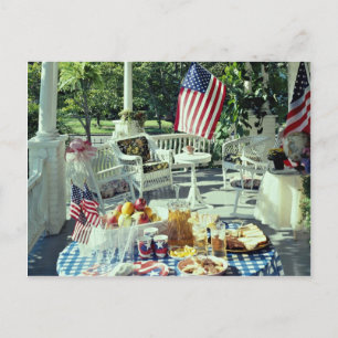 Unique Iced tea, 4th of July, Alabama, U.S.A. Postcard
