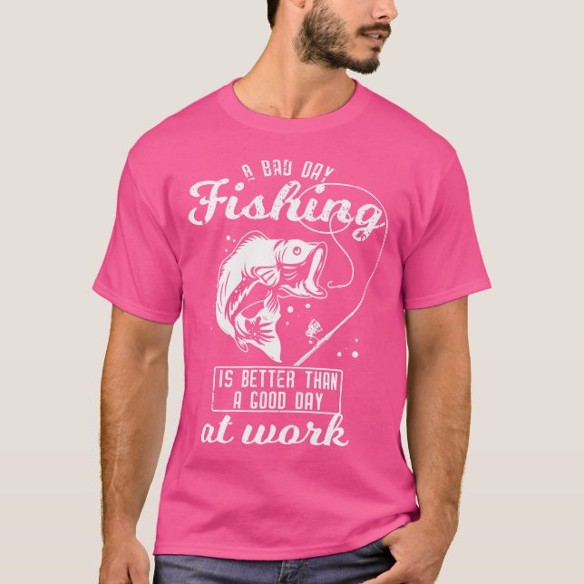 Unique Idea For Fishing T-Shirt (Front)