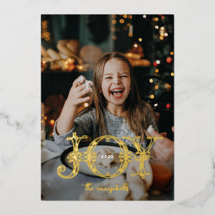 Unique Joy Calligraphy  Photo Christmas